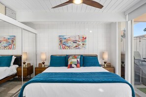 1 slaapkamer, een bureau, wifi, beddengoed