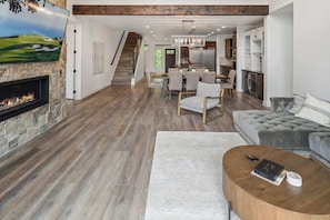 Smart TV, fireplace, offices