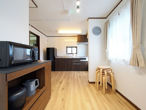 客室内のダイニングエリア