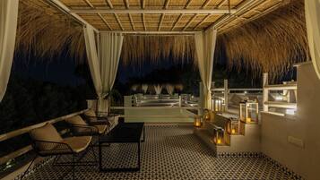 Overnattingsstedets uteområder