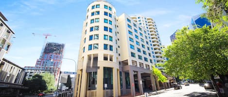 Fassade der Unterkunft