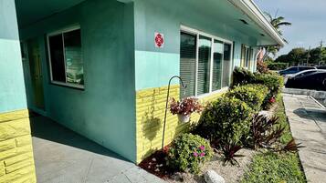 Fassade der Unterkunft