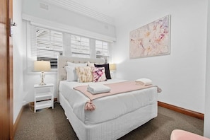 4 bedrooms, iron/ironing board, travel crib, WiFi