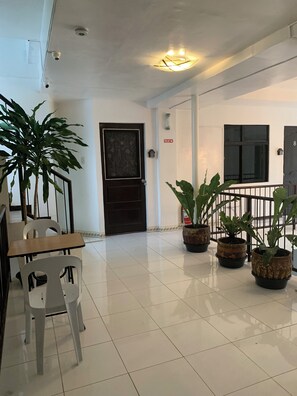 Sala de estar en el lobby