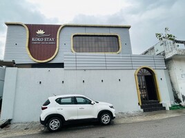 Fachada de la propiedad