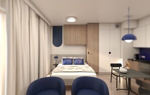 Studio, Balcony