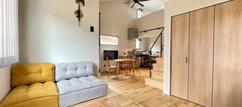 Newly built private cottage in Yuzawa, Spruce Cottage_Base for skiing/snowboarding, nature and art