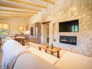 Living area - Petit Can Garcia by Interhome (Selva)