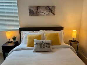 4 bedrooms, desk, iron/ironing board, WiFi