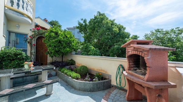 Restauration en plein air