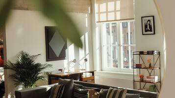 Deluxe Apartment, 2 Bedrooms, City View | Premium bedding, in-room safe, free WiFi, bed sheets