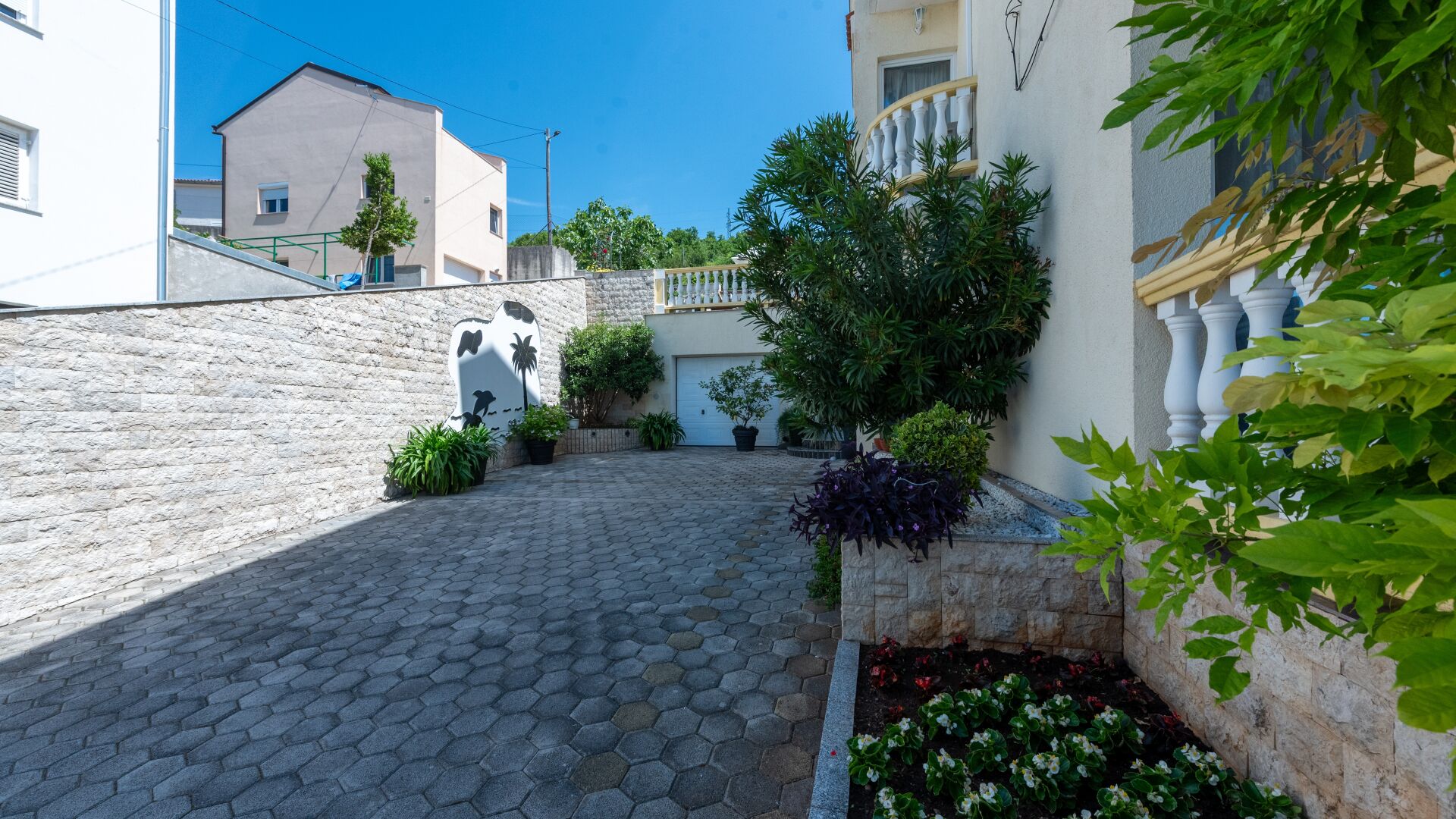 Terrein van de accommodatie