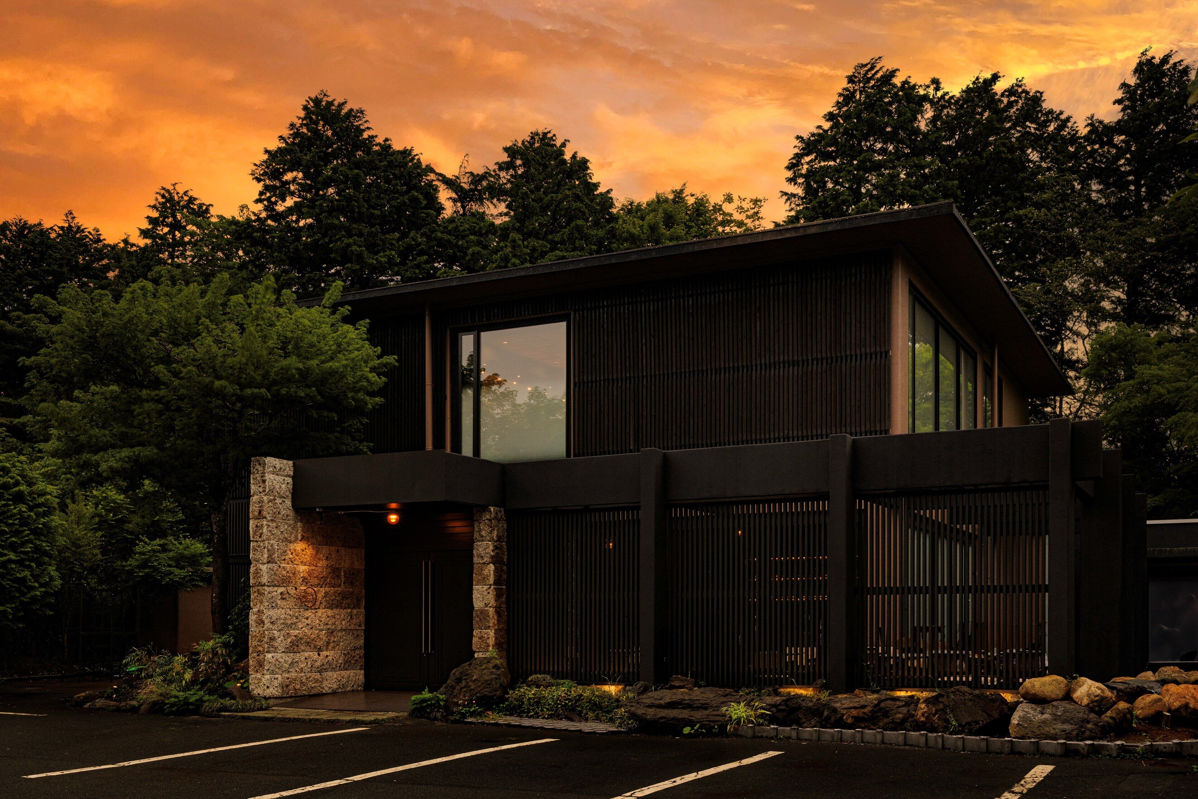 Voorkant van accommodatie