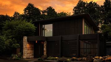 Voorkant van accommodatie