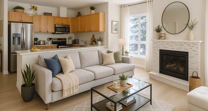 LakeYYC Furnished SE Calgary Rental with Private Lake Access, WiFi & Parking