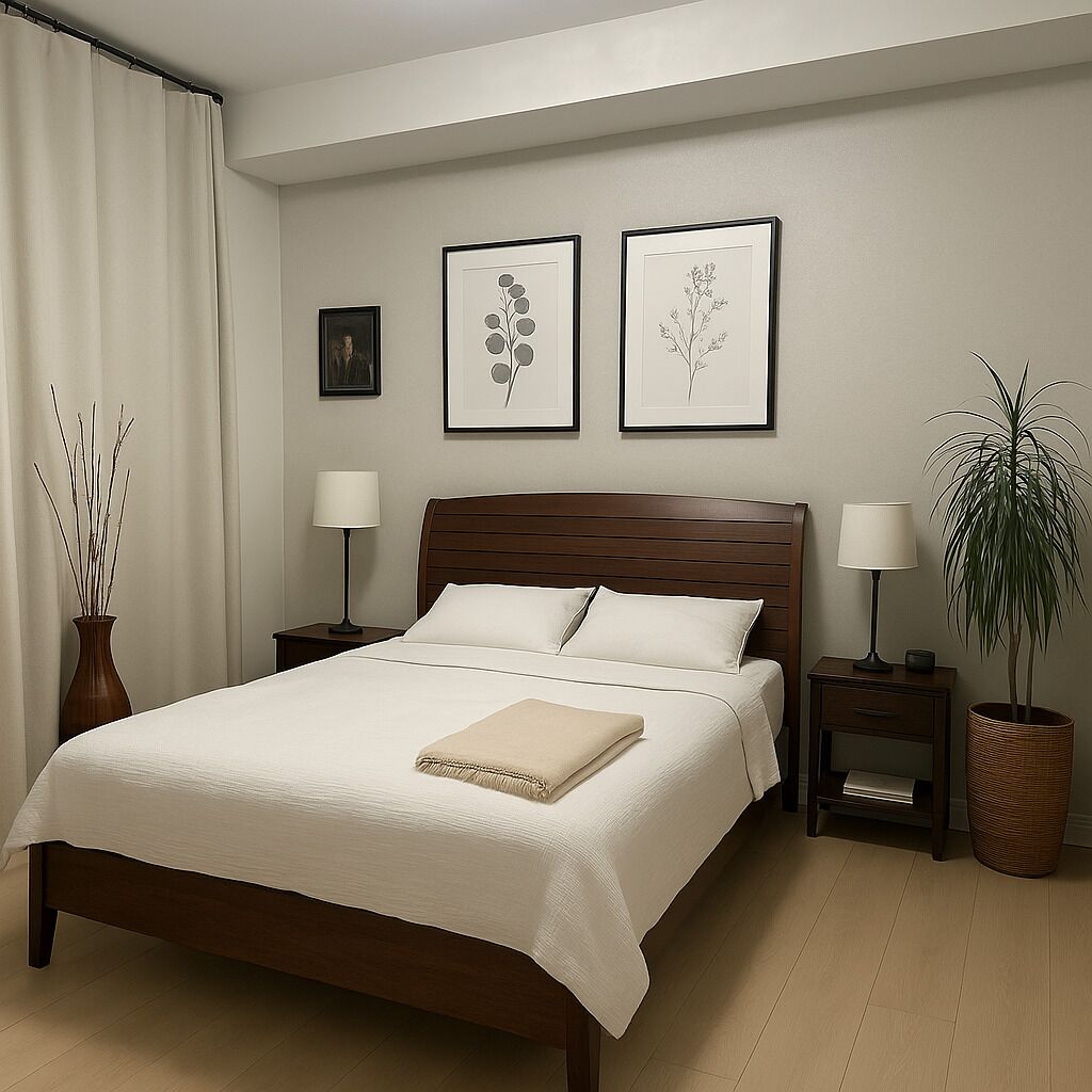 2 bedrooms, in-room safe, desk, iron/ironing board