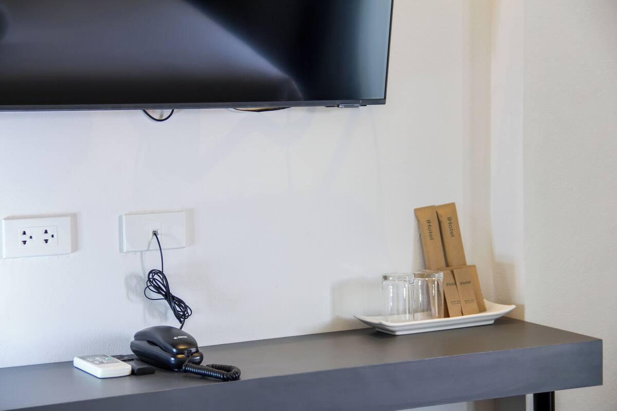 Minibar, in-room safe, desk, blackout curtains
