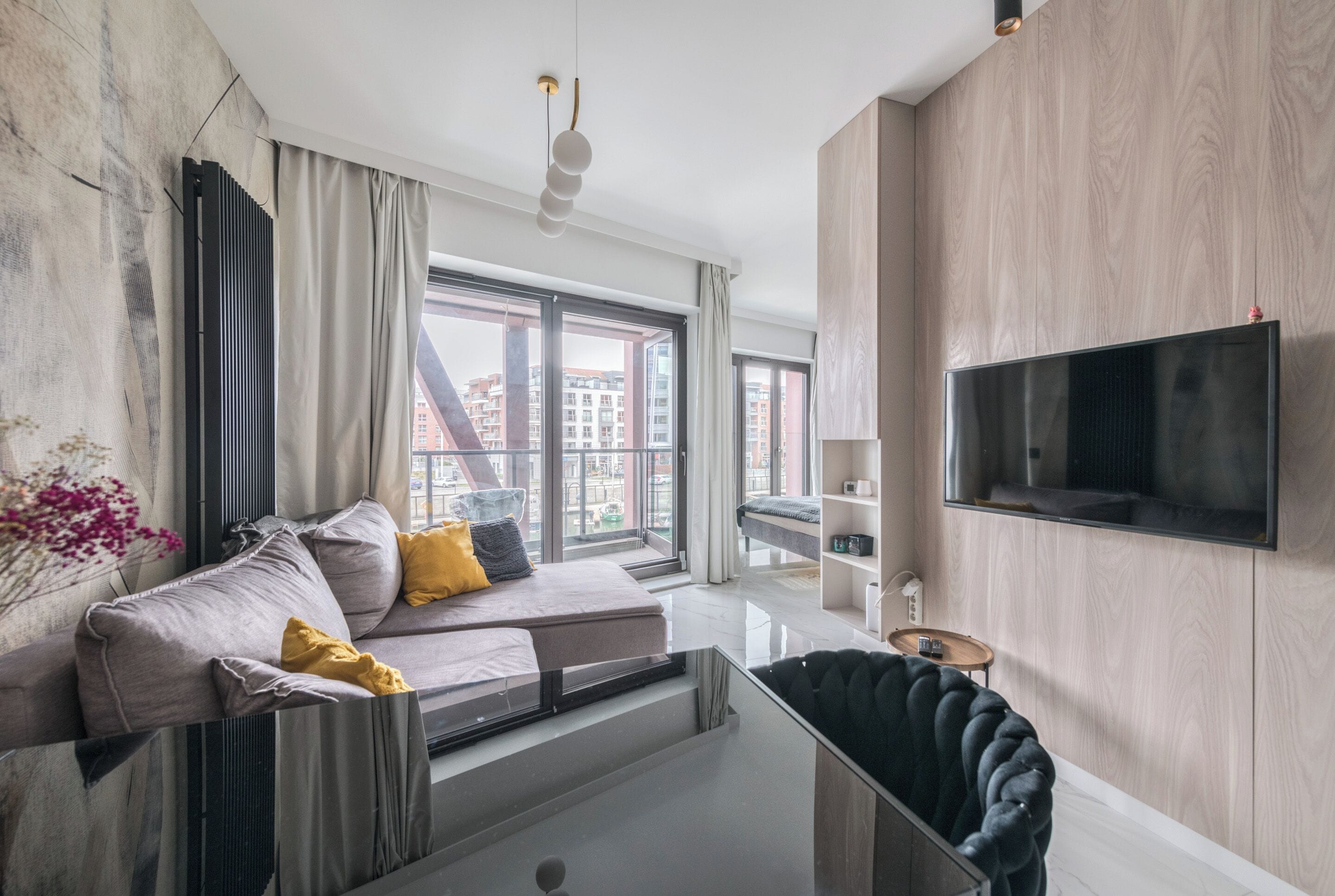 Studio (104) | Oppholdsområde | Flatskjerm-TV