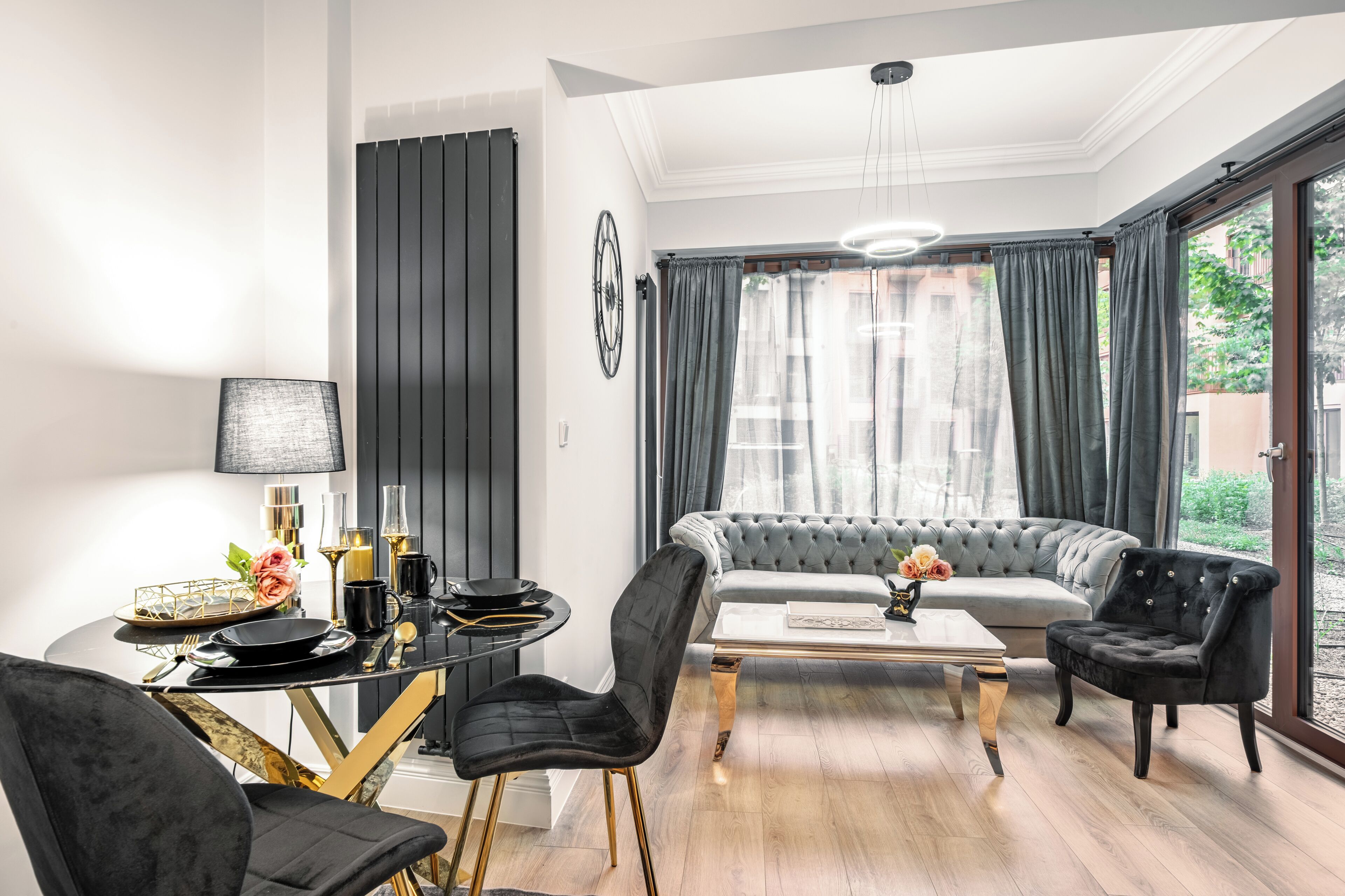 Apartament (106) | Living area | Flat-screen TV