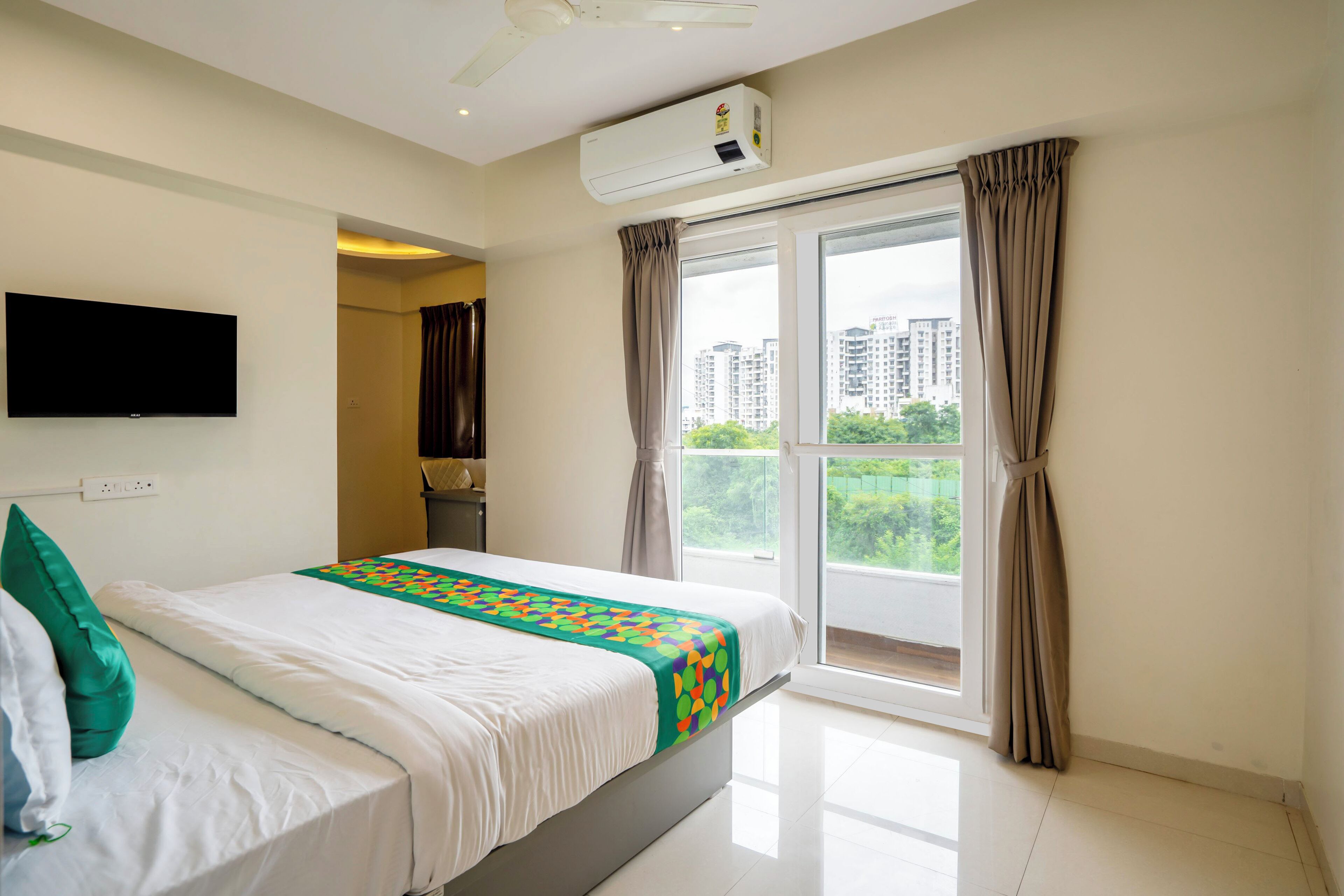 標準雙人房, 城市景 | 熨斗/熨衫板