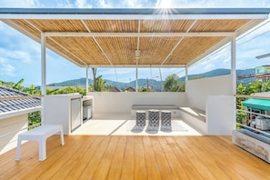 Terrasse sur le toit