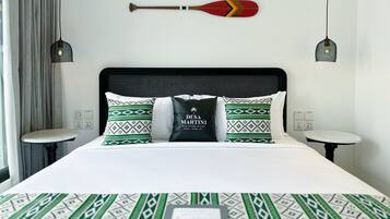 Vila Romantis, 1 Tempat Tidur King, Bebas Asap Rokok | Brankas, ruang kerja ramah laptop, dan setrika/meja setrika