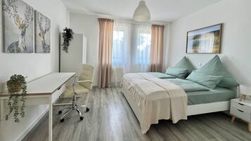 1 Schlafzimmer, Schreibtisch, kostenloses WLAN, Bettwäsche