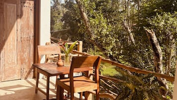 Comfort Double Room, Balcony, Garden View | Terrace/patio