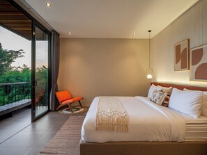 Luxury Villa, 3 Bedrooms | In-room safe, desk, laptop workspace, iron/ironing board - The Foglia Canggu (Canggu)