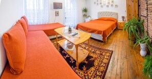 1 bedroom, iron/ironing board, Internet, bed sheets