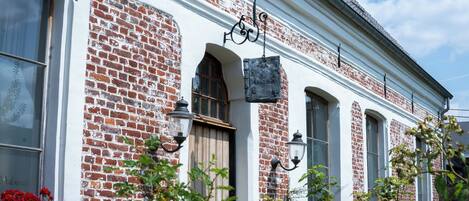 Façade de l’hébergement