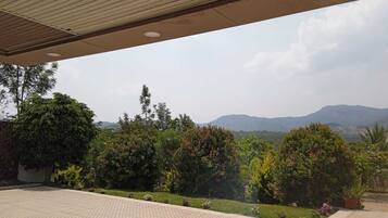 Blick von der Unterkunft