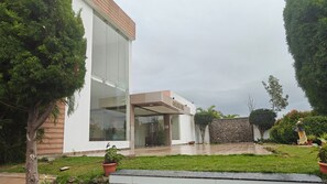 Façade de l’hébergement