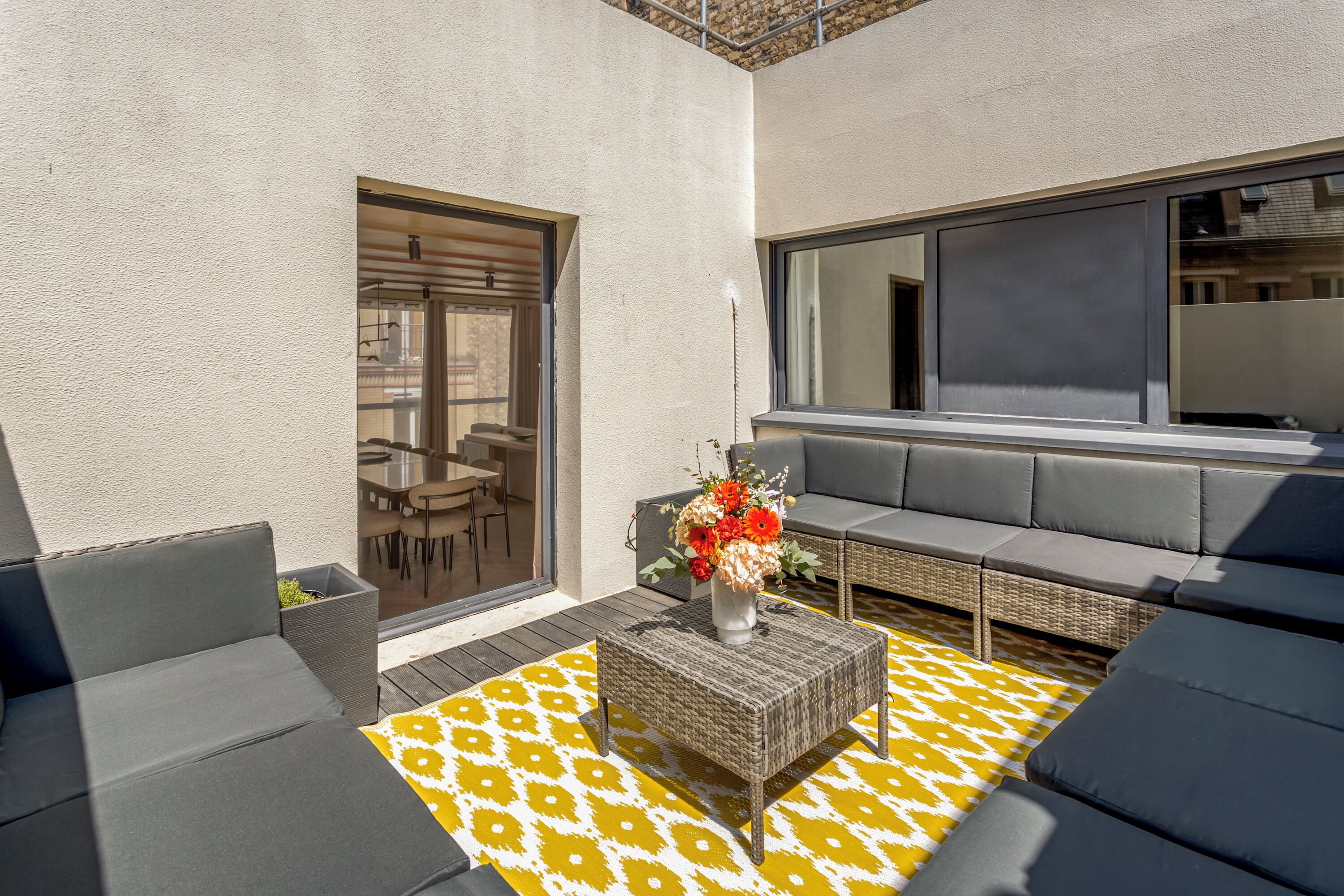 Appartement, vue ville | Terrasse/Patio