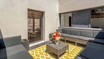 Appartement, vue ville | Terrasse/Patio