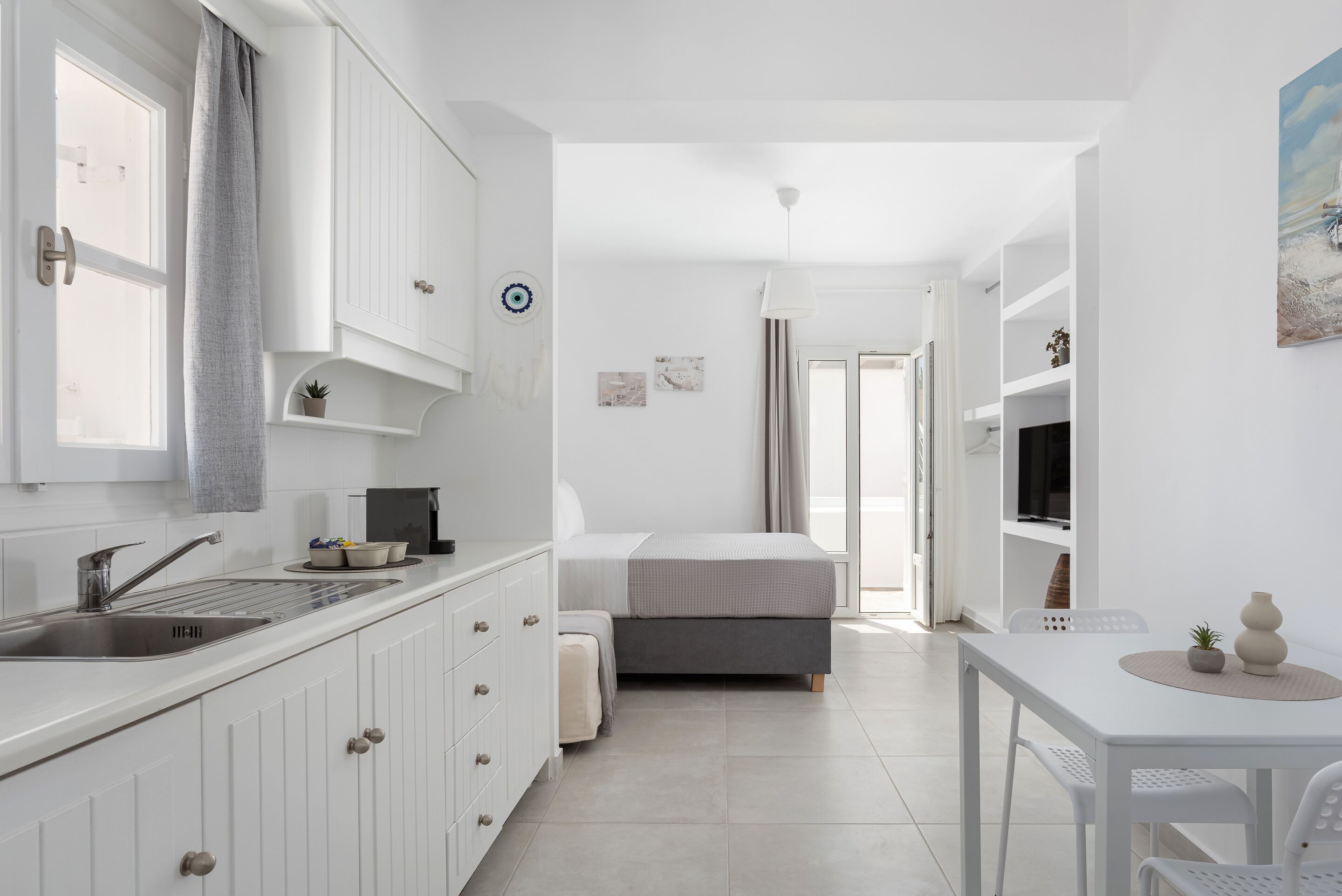 Suite – deluxe, sjøutsikt | Eget kjøkken | Kjøleskap, mikrobølgeovn, espressomaskin og kaffetrakter/tekoker