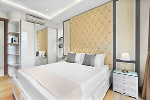 公寓, 2 間臥室, 城市景觀 | 熨斗/熨衣板、免費無線上網