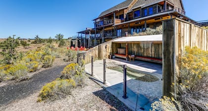 Elegant Cabin Retreat at Brasada Ranch | Golf Views, Private Decks & Resort Perks
