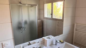 Hair dryer, soap