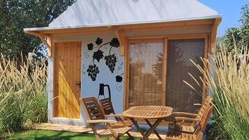 Bungalow Superior, pemandangan kebun | Teras/patio