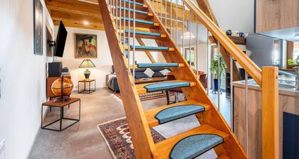 Offene Galerie-FeWo auf 2 Etagen