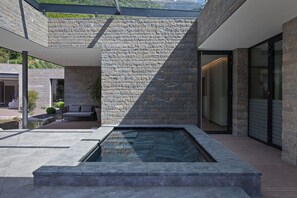 Indoor pool, 2 outdoor pools, pool umbrellas, sun loungers
