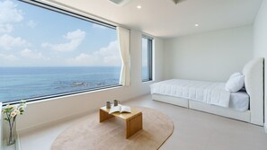 Basic Room, 2 Bedrooms (Room 502 (Full Ocean View / Spa)) | 1 bedroom, free WiFi - Donghae Neulbadarang Ocean View Pension (Donghae)