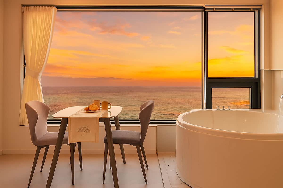 Basic-rum - 1 sovrum (Room 403 (Full Ocean View / Spa)) | 1 sovrum och gratis wi-fi