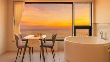 ベーシック ルーム 1 ベッドルーム (Room 403 (Full Ocean View / Spa)) | 1 室のベッドルーム、WiFi (無料)