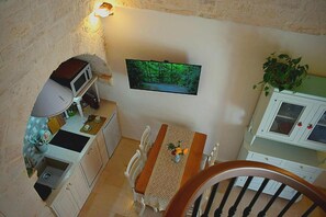 Superior Duplex | Private kitchen | Fridge, microwave, stovetop, dishwasher - Arcaica cummersa - Dimora in pietra (Alberobello)