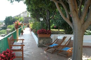 Terrace/patio - Cozy little house surrounded by greenery, near the path of the gods. (Praiano)