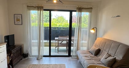 Appartement 2 piĂšces Ă Houlgate, proche plage, avec balcon et parking