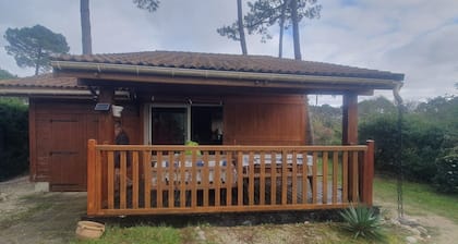 Chalet in a residential leisure park with swimming pool - 0102