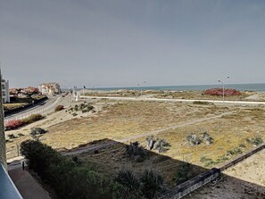 Blick von der Unterkunft